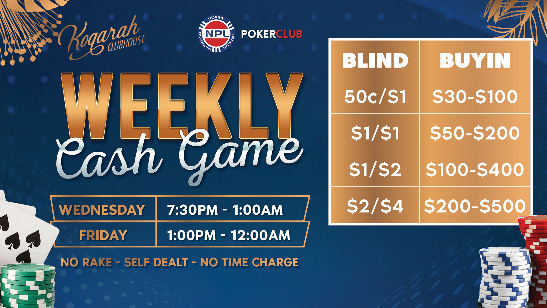 weekly poker